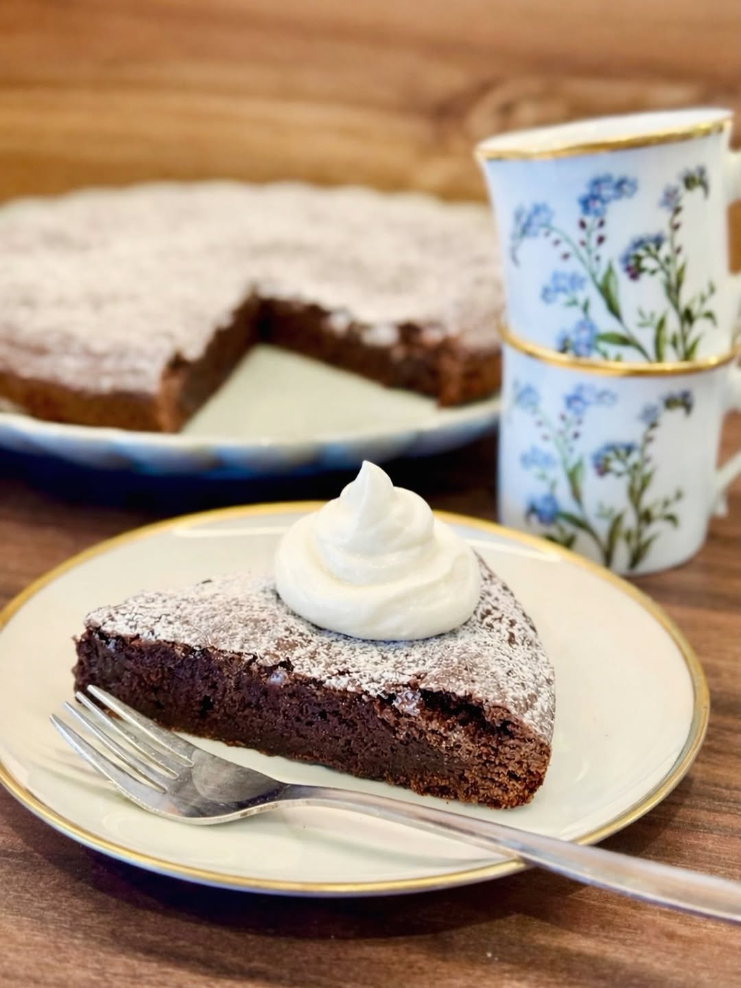 Kladdig och fudgy kladdkaka