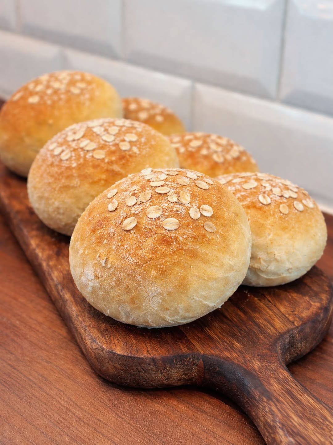 Fluffiga Frallor med Havregrynsgröt