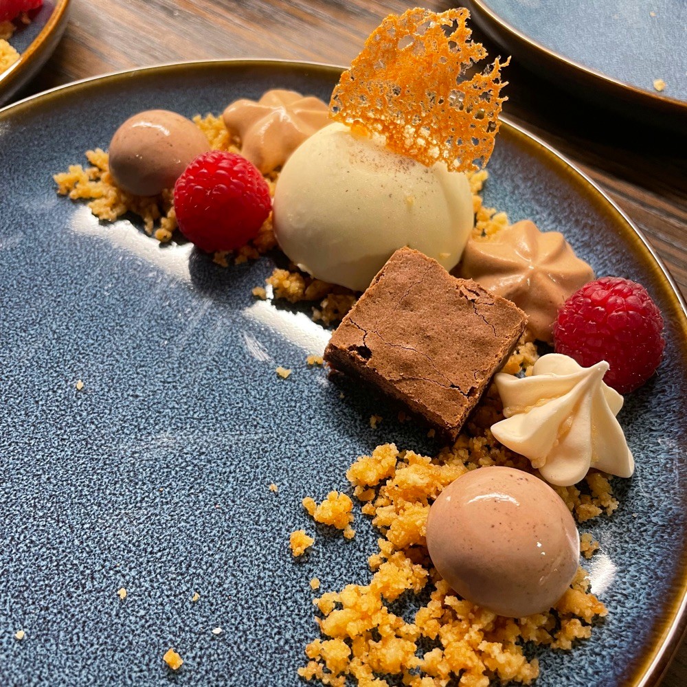 Demonterad dessert